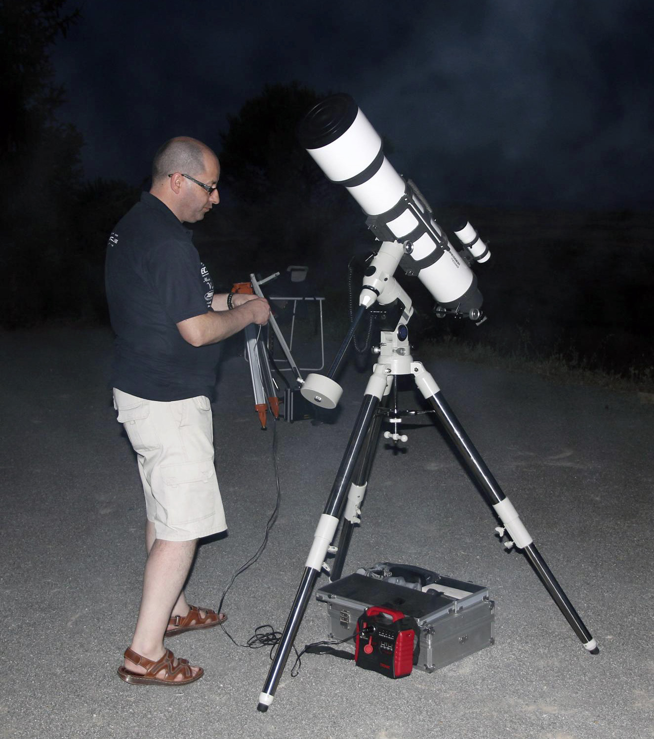 Observación Astronómica - AstroAlcalá 2011