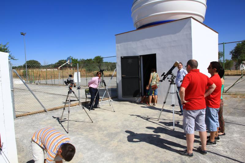 Observación Solar - AstroAlcalá 2013